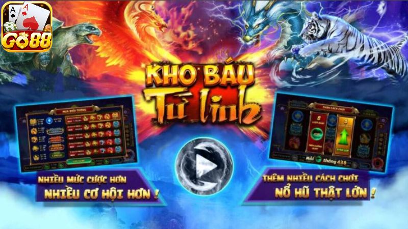 Giới thiệu game đổi thưởng nổ hũ Tứ Linh