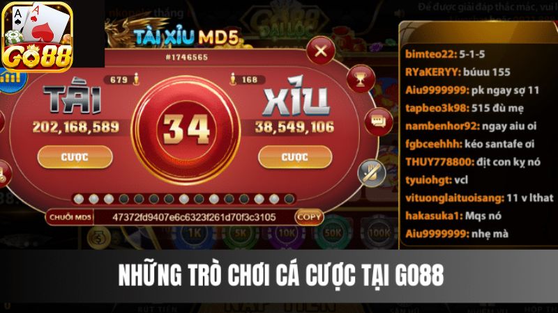 Mọi thể loại yêu thích game đều có thể tìm thấy tại GO88